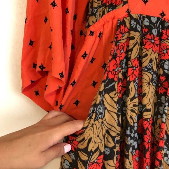 Free People Talulla Printed Tunic Dress Size XS - Picture 5 of 11